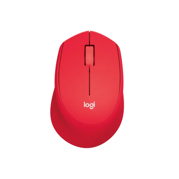 Logitech Mouse M331 Red Wireless
